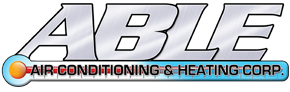 Able Air Conditioning & Heating Corp. logo part of Navien Boiler Services